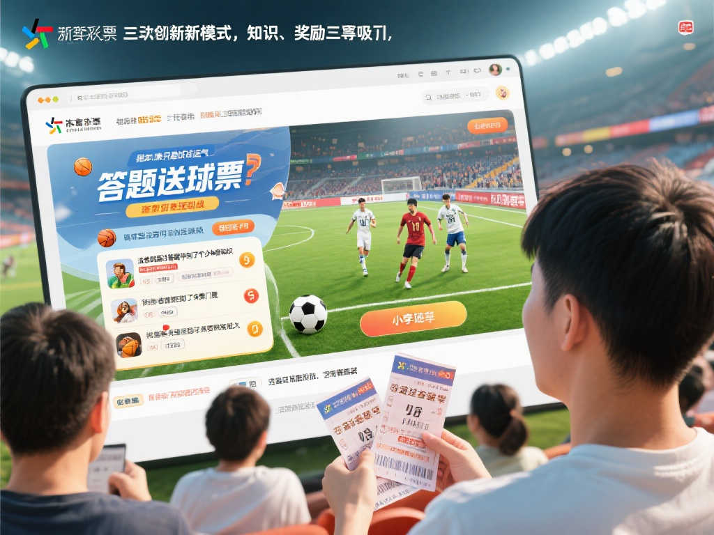 体彩“答题送球票”活动上线,互动性强反响热烈 体彩“答题送球票”活动上线,互动性强反响热烈